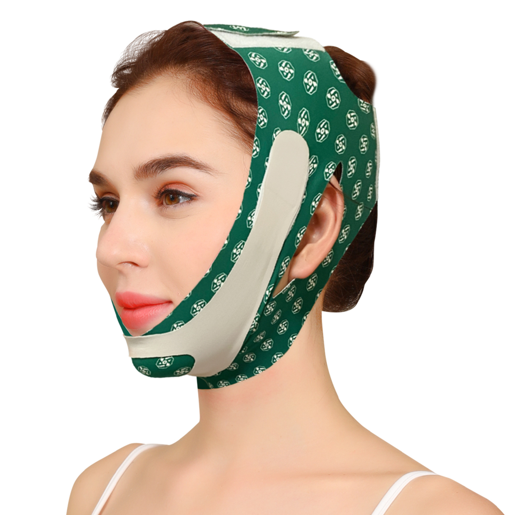 V Face Mask Double Chin Reducer Belt for women