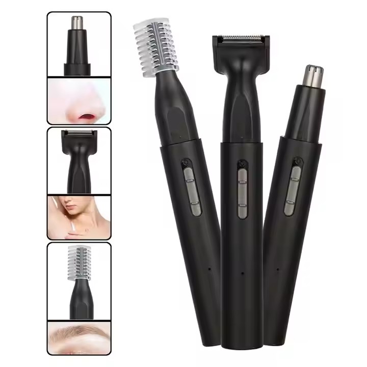 3 in 1 Electric Hair Remover Ear Nose Hair Trimmer for Men