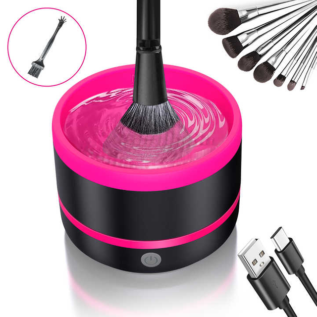 Best Portable Electric Makeup Brush Cleaner Machine