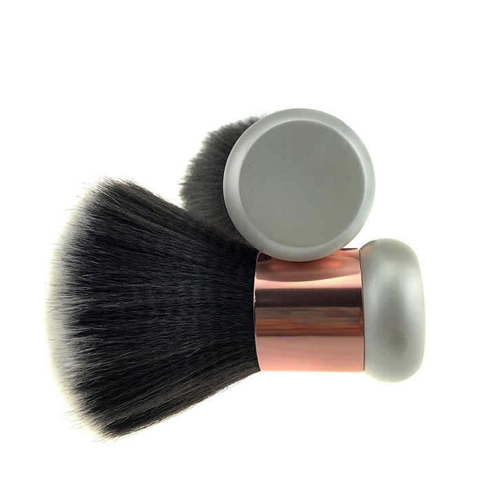 Synthetic Hair Travel Makeup Powder Brush for Face Eye