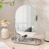 Home Bedroom Desktop Classic Dressing Table Makeup Mirror