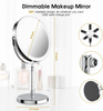 8 inch Double Sided 10X Magnifying LED Makeup Mirror 