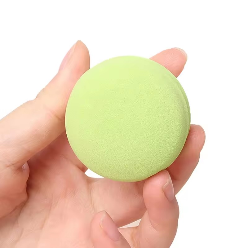 Wholesale powder puff Macaron Round Mini Beauty Eggs