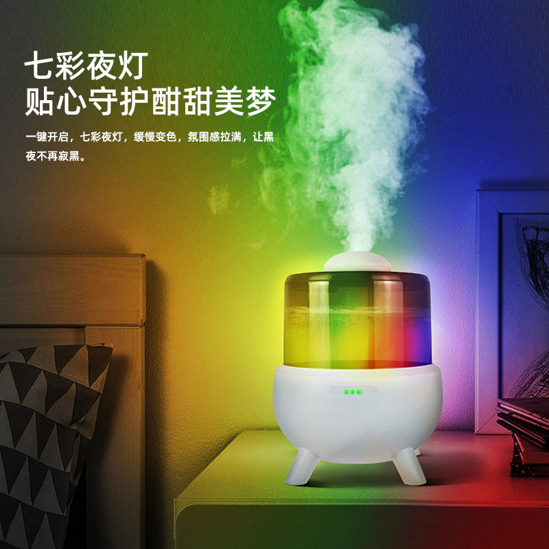 Ultrasound 2L Desktop Compact Aroma Night Light Humidifier