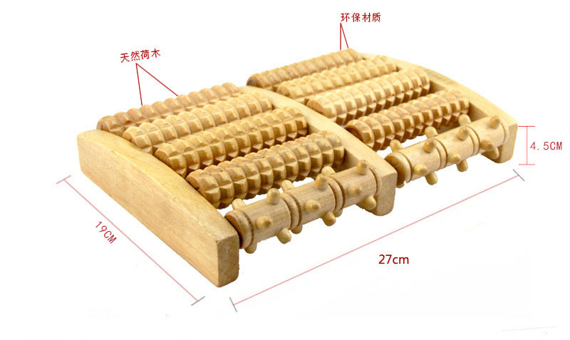 Wooden Foot Roller Massager (1)