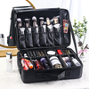 36-55L Oxford Cloth Professional Cosmetic Makeup Train Case Bag