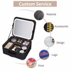 Portable Waterproof Travel Cosmetic Case Makeup Bag with LED Mirror