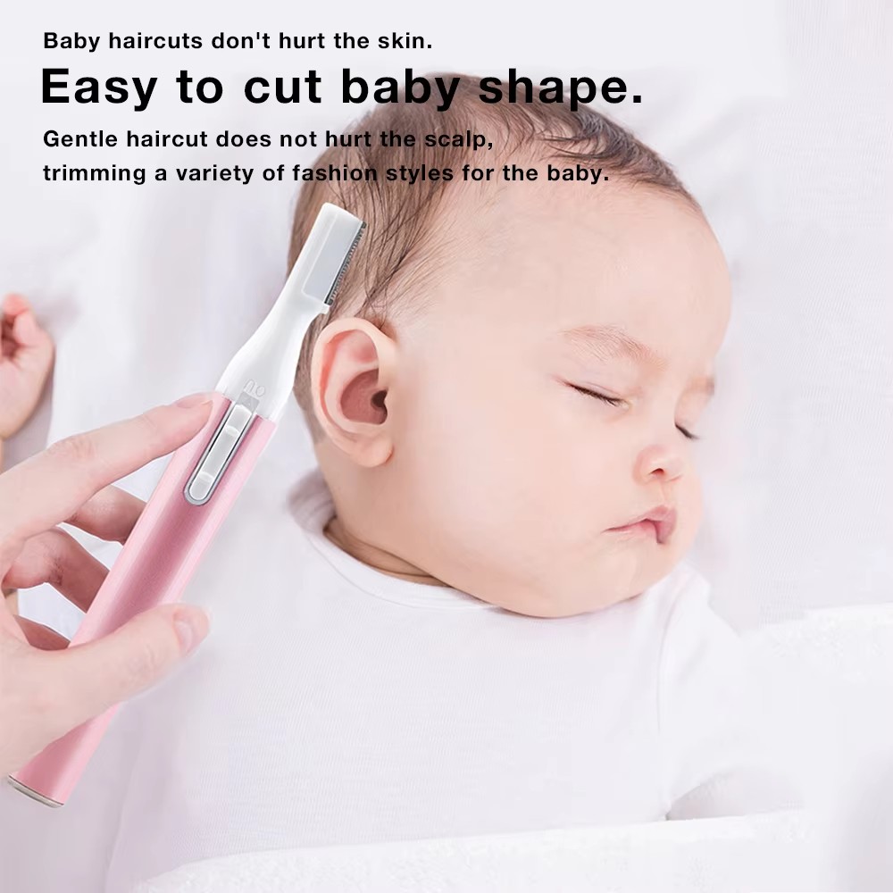 Mini Electric Body Facial Painless Eyebrow Hair Trimmer Remover 