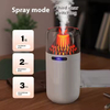 Mini Usb Car Household Multifunction Mute Spray Volcano Flame Humidifier