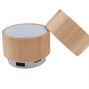 Promotional Gift Portable Bamboo Wooden Wireless Speaker Box